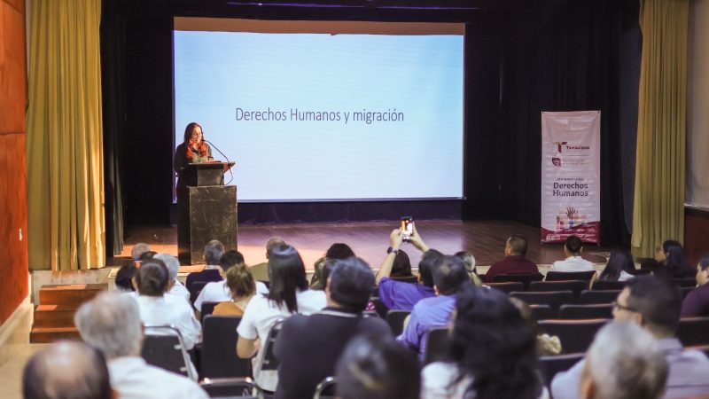 Capacita SEBIEN en respeto a derechos de migrantes