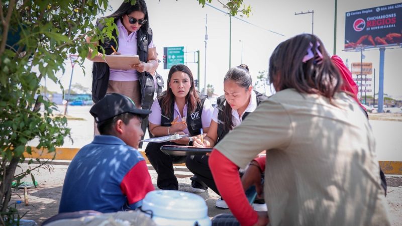 Atiende DIF Tamaulipas a menores en riesgo de trabajo infantil