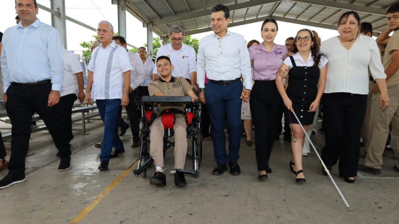 Entrega Municipio obra de apoyo a la educación inclusiva