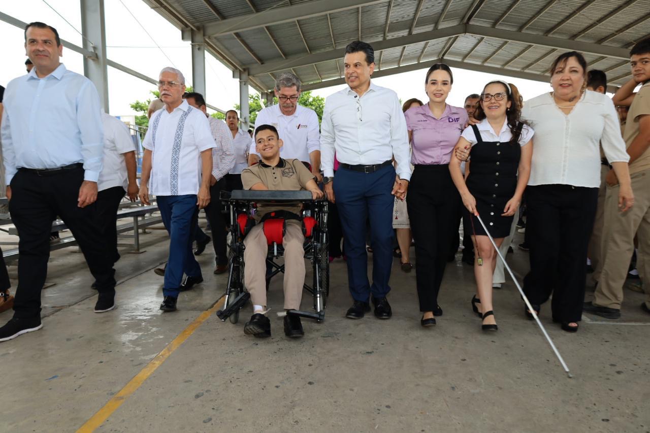 Entrega Municipio obra de apoyo a la educación inclusiva