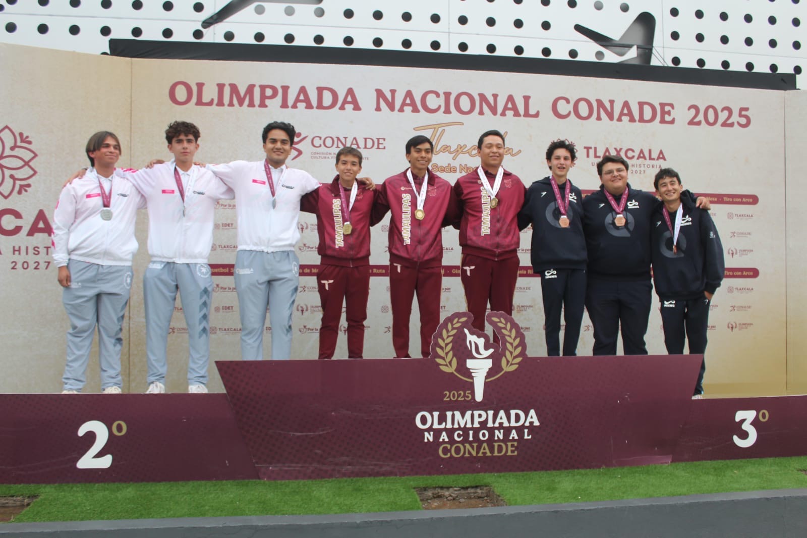 Suma Tamaulipas 16 medallas en la Olimpiada Nacional CONADE 2025