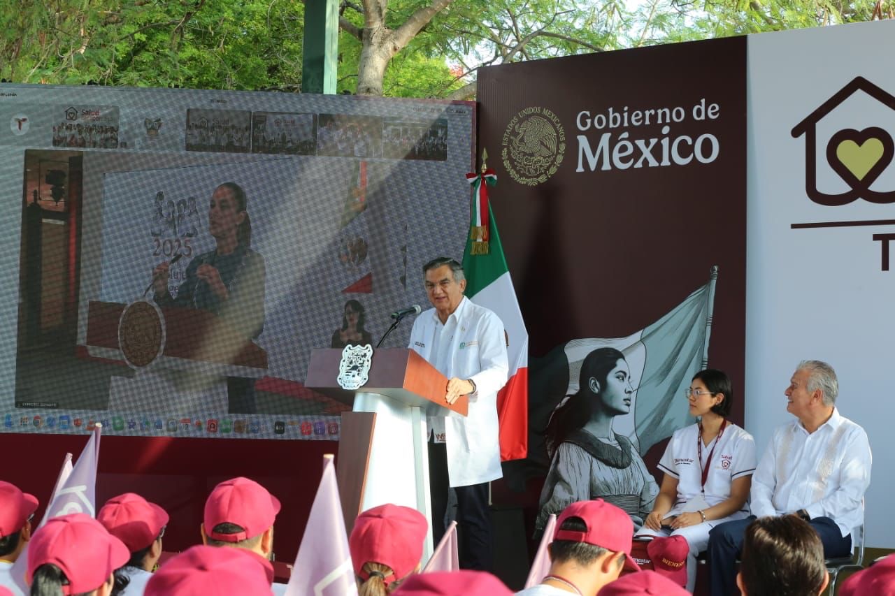 Inicia Américo Villarreal Salud Casa por Casa en Tamaulipas