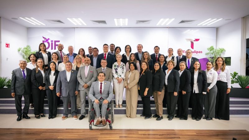 DIF Tamaulipas y Congreso del Estado fortalecen colaboración en favor de las familias más vulnerables