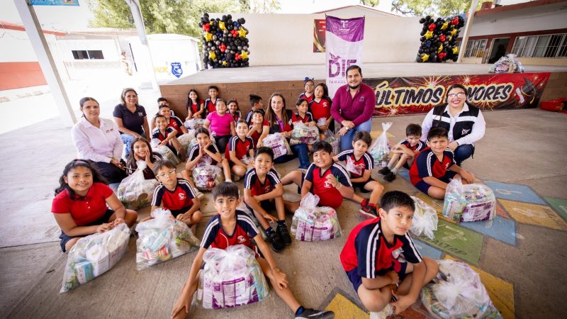 Entrega DIF Tamaulipas más de 104 mil dotaciones de verano del programa Desayunos Escolares