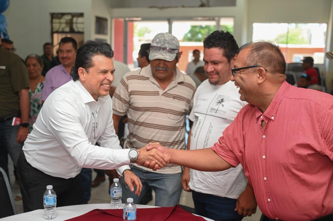 Trabajadores del Municipio son la fuerza de su familia y de Victoria: Lalo Gattás