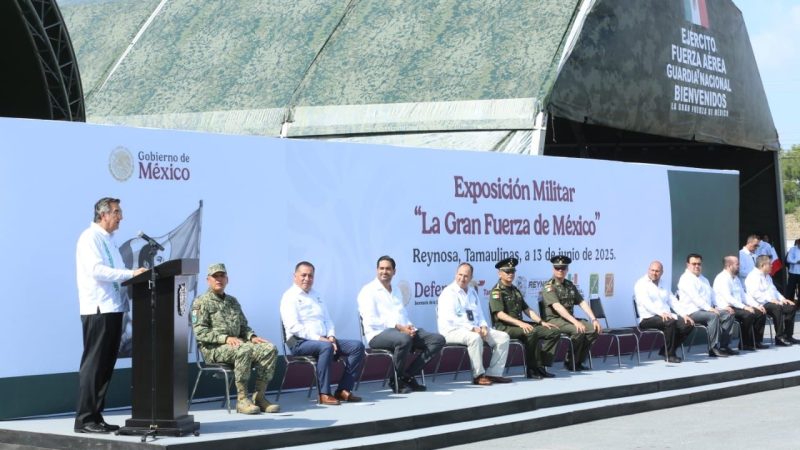 Reconoce Américo respaldo de las Fuerzas Armadas en Tamaulipas