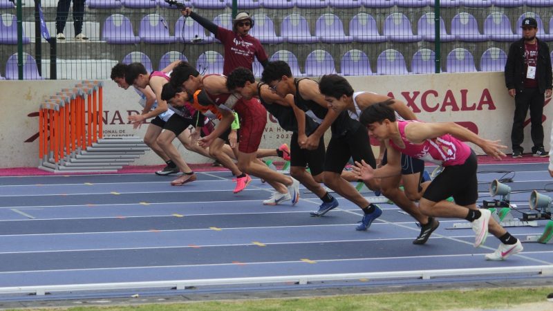Oro y bronces para Tamaulipas en el arranque del atletismo de la Olimpiada Nacional 2025