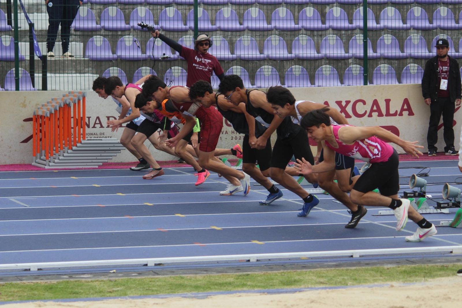 Oro y bronces para Tamaulipas en el arranque del atletismo de la Olimpiada Nacional 2025