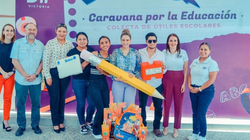 DIF Victoria invita a sumarse a la Caravana de Útiles 2025