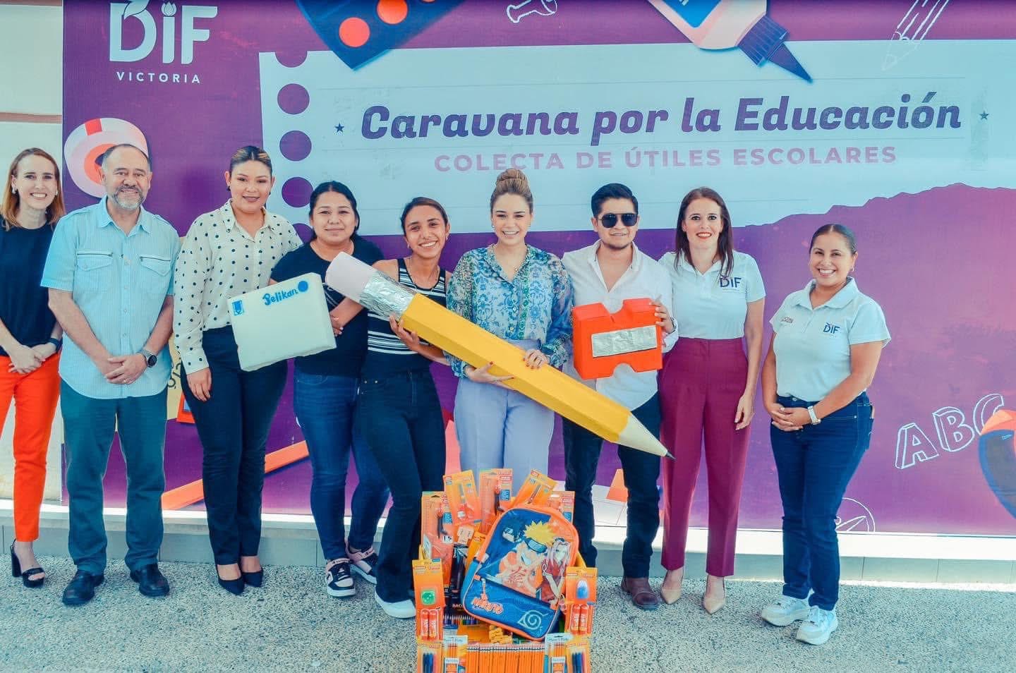 DIF Victoria invita a sumarse a la Caravana de Útiles 2025