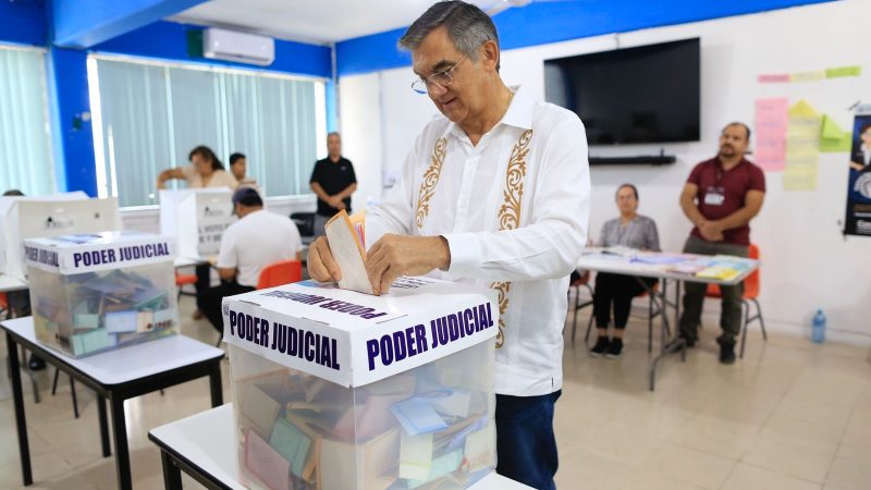 En Tamaulipas se desarrolla una jornada electoral en paz: Américo