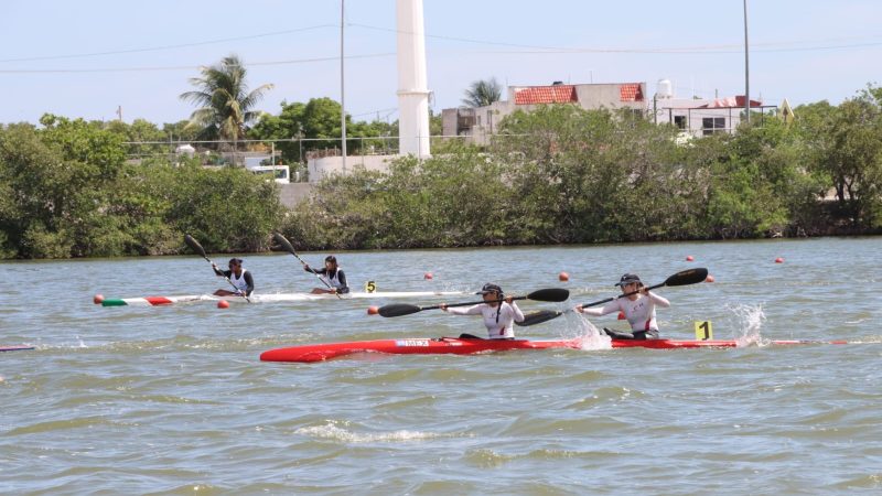 Oro y plata para Tamaulipas en canotaje de Olimpiada Nacional