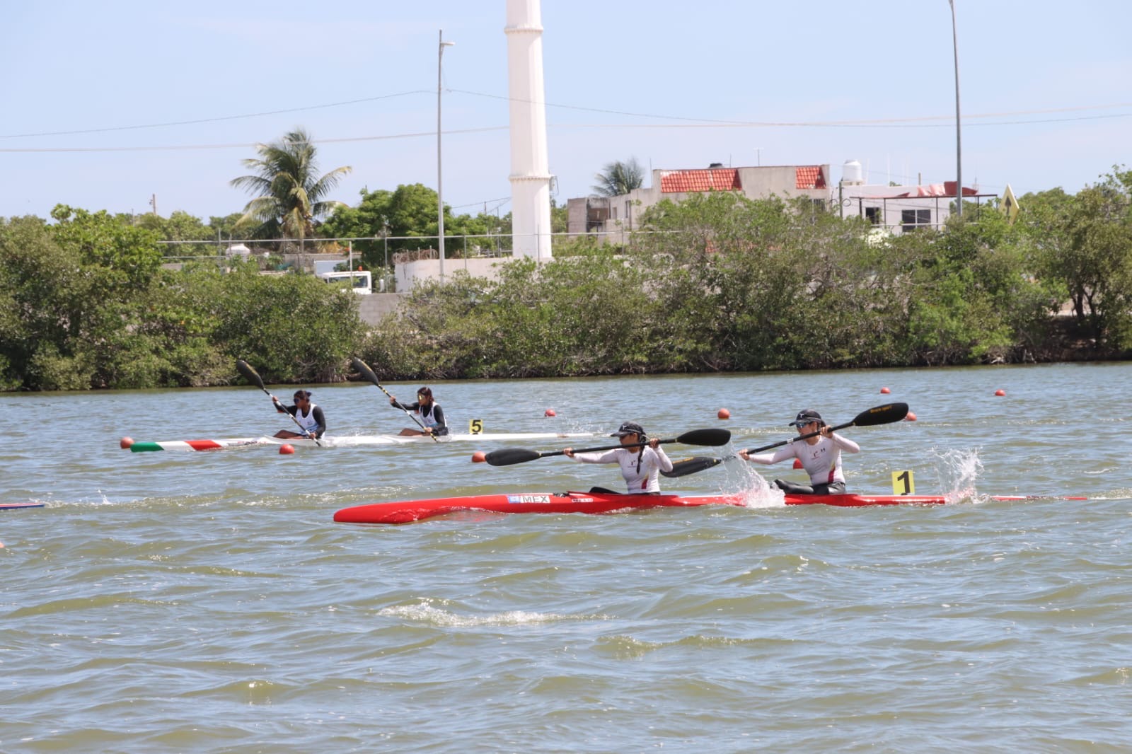 Oro y plata para Tamaulipas en canotaje de Olimpiada Nacional