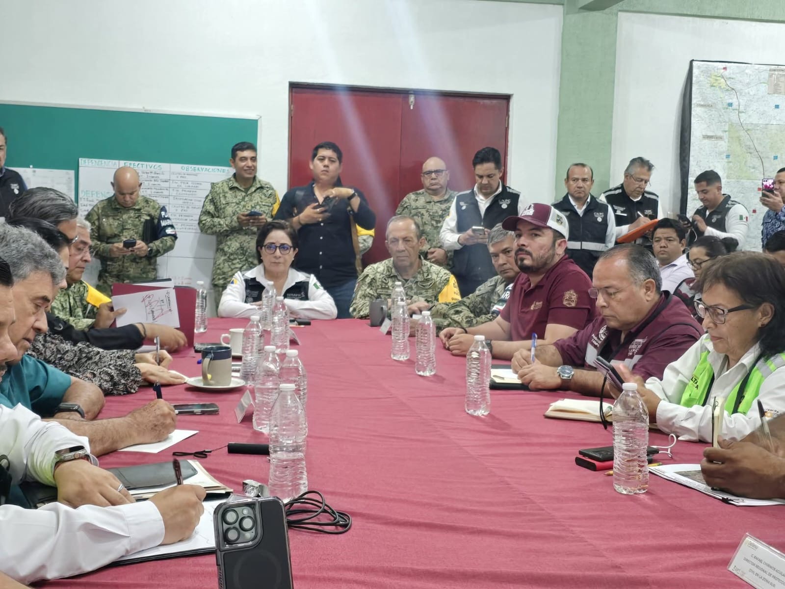Llega coordinadora nacional de PC al sur de Tamaulipas ante emergencia por lluvias