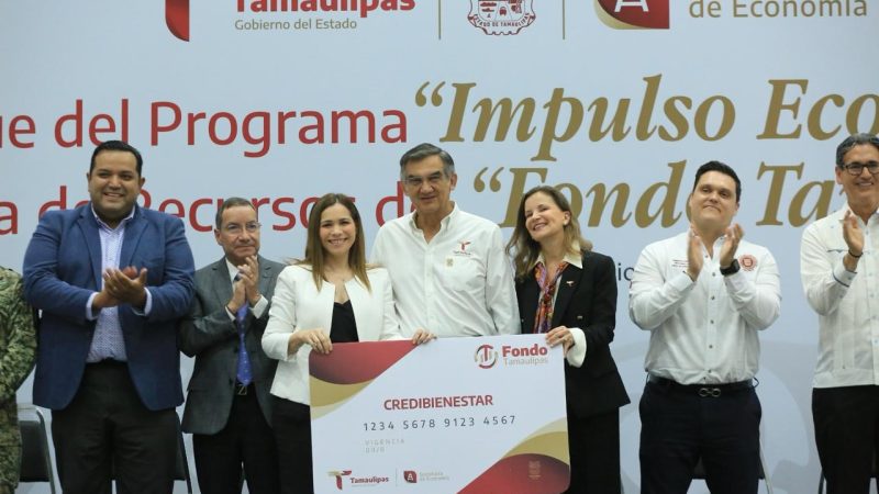 “El desarrollo debe llegar a todas partes”: Américo Villarreal entrega apoyos a emprendedores por más de 33 MDP