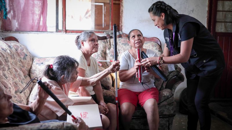 DIF Tamaulipas brinda atención integral a familia con discapacidad en Llera