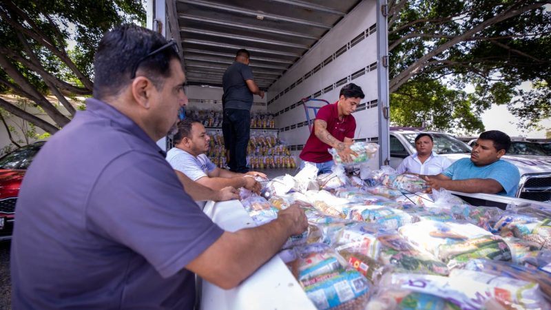Continúa DIF Tamaulipas enviando ayuda humanitaria a zonas afectadas por lluvias e inundaciones